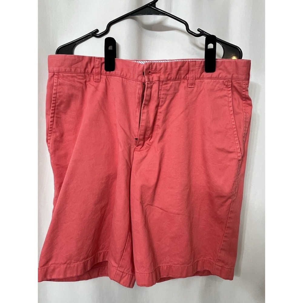 Southern Tide Skipjack Chino Shorts Mens W35 Salmon Pink Pima Cotton Modal Blend